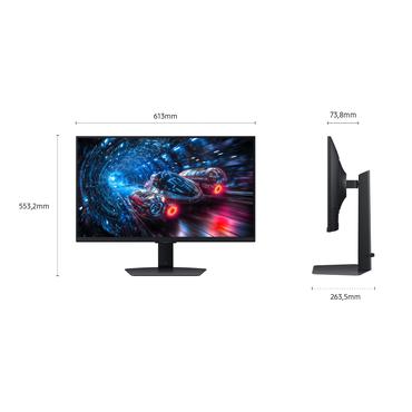 Samsung G70F computersk&aelig;rm 68,6 cm (27") 3840 x 2160 pixel 4K Ultra HD LCD Sort