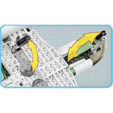 Cobi HC WWII 5721 SAMOLOT MESSERSCHMITT ME 262A-1A 390 KL.