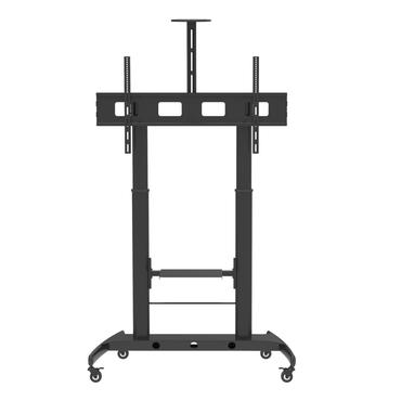 Techly Montering - 120 kg - 1 stöd - 52" - 110" - Svart - Metall, Stål - 1000 x 600