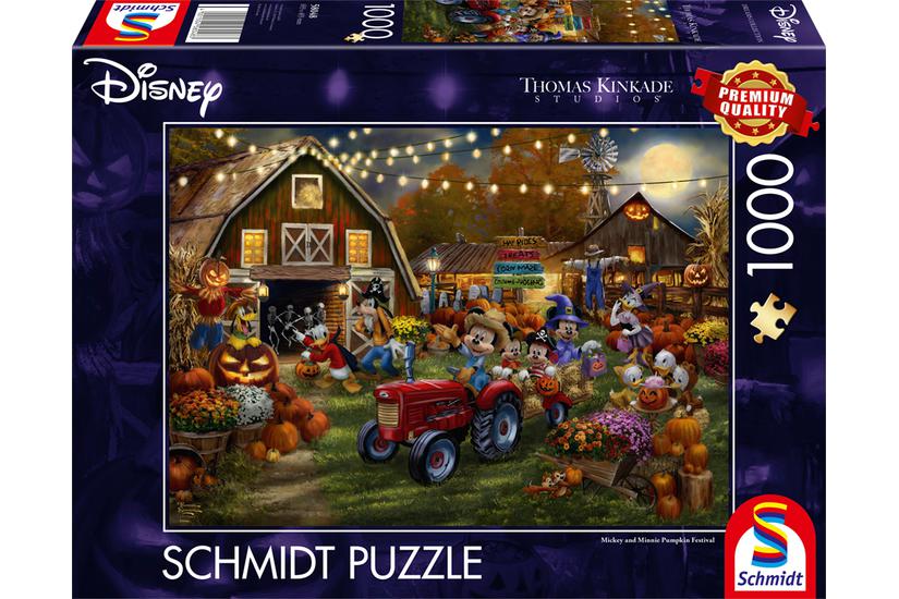 Schmidt Spiele 58048 puslespil 1000 stk Tegnefilm