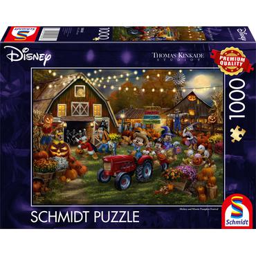 Schmidt Spiele 58048 puslespil 1000 stk Tegnefilm