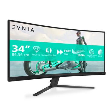 Philips Evnia 3000 34M2C3500L sk&auml;rm - WLED - 34" - Fast VA - 0,5ms,0,03ms,1ms - WQHD 3440x1440