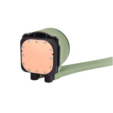Thermaltake TH280 V2 ARGB Sync - Matcha Green Edition - kylsystem med v&auml;tska till processorn