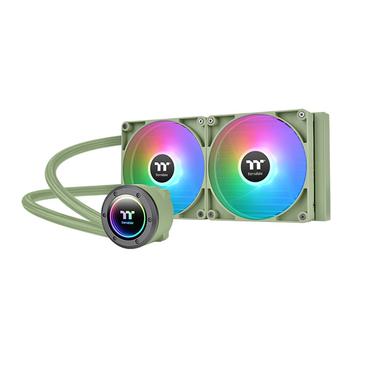 Thermaltake TH280 V2 ARGB Sync - Matcha Green Edition - kylsystem med v&auml;tska till processorn