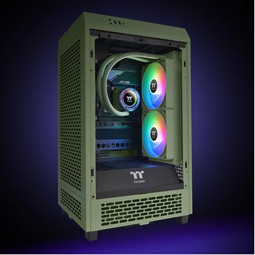 Thermaltake TH280 V2 ARGB Sync - Matcha Green Edition - kylsystem med v&auml;tska till processorn