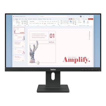 Lenovo ThinkVision E24-40 computersk&aelig;rm 60,5 cm (23.8") 1920 x 1080 pixel Fuld HD LCD Sort