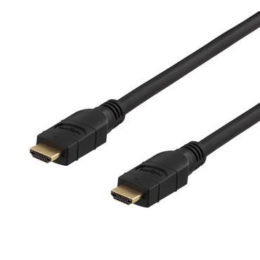 DELTACO Prime HDMI-3100 - HDMI-kabel med Ethernet - 10 m