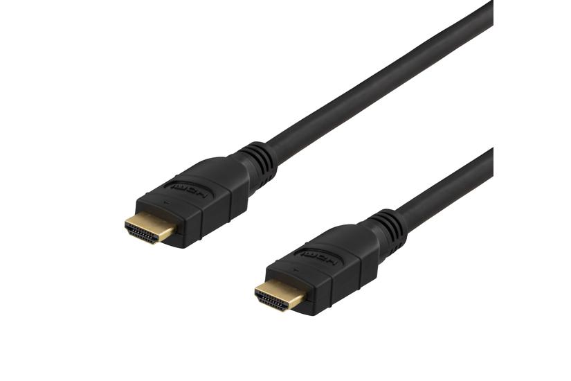 DELTACO Prime HDMI-3100 - HDMI-kabel med Ethernet - 10 m