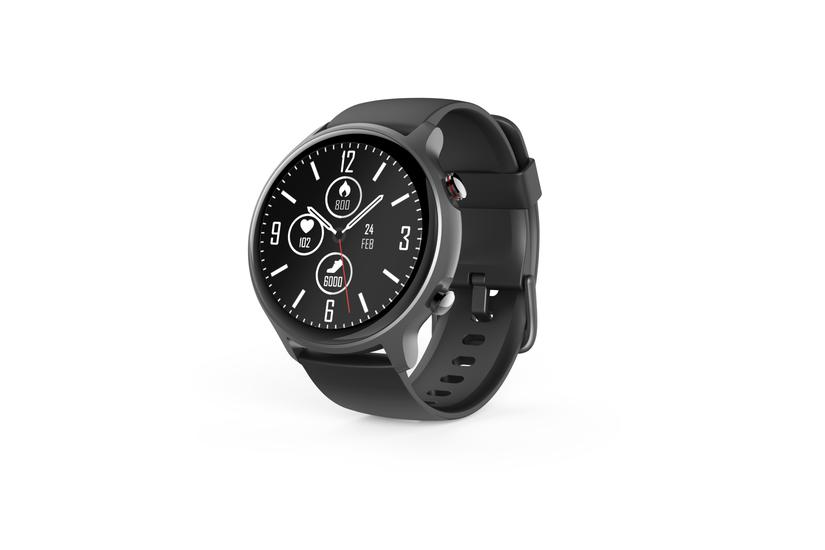 Hama Fit Watch 6910    Lcd Digital Berøringsskærm Grå Gps Satellit