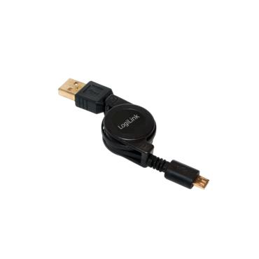 LogiLink - USB-kabel - USB till mikro-USB typ B - 75 cm
