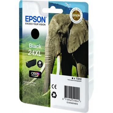 Epson 24XL - XL - sort - original - bl&aelig;kpatron