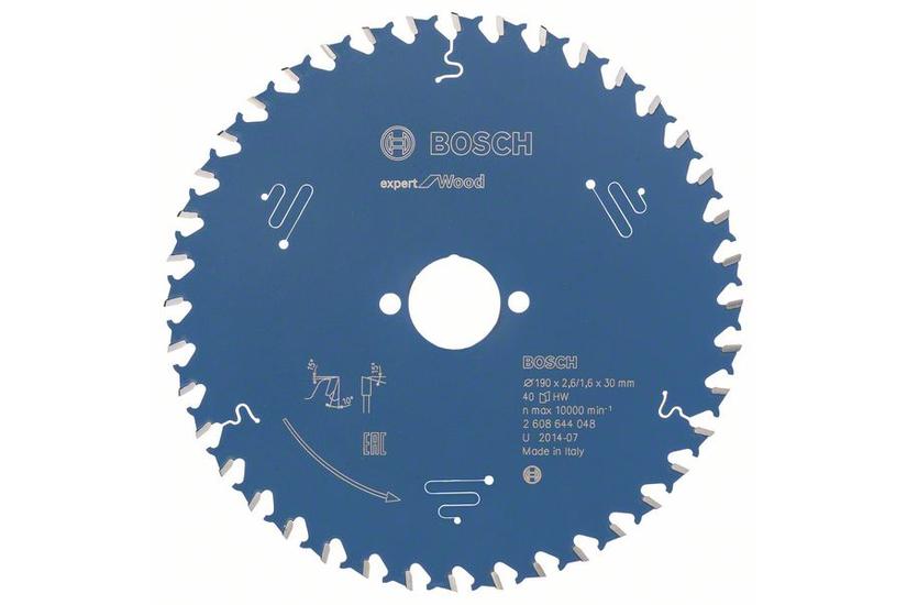 Bosch Expert for Wood cirkels&aring;gblad - f&ouml;r tr&auml;