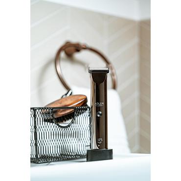 Adler AD 2834 sk&aelig;g- og h&aring;rtrimmer S&oslash;lv 4