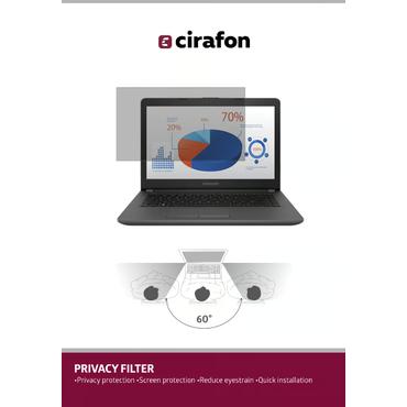 Cirafon Privacy Filter 14'' 301X188mm 16:10 14" 16:10