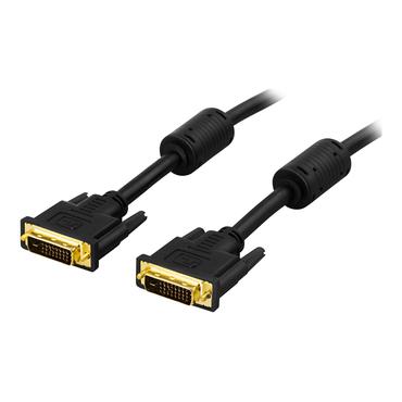 DELTACO DVI-D til DVI-D (DUAL LINK) - 3 m