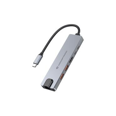 Conceptronic DONN29G dockingstation Ledningsført USB 3.2 Gen 2 (3.1 Gen 2) Type-C Grå
