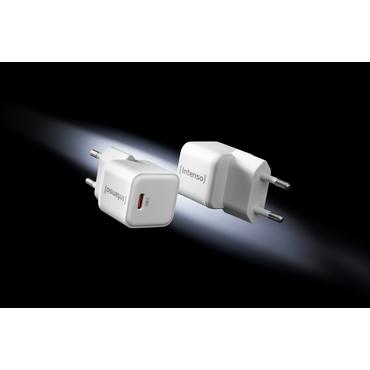 Intenso Power Adapter W30C GaN-Netzteil, Doppelpack 30 Watt Leistung, USB-C-Anschluss