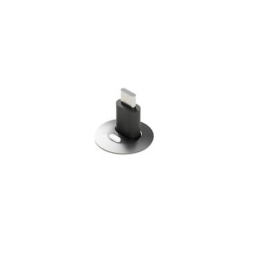 Ochno Pull-Out Socket w LED button aluminium