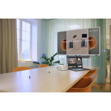 Ochno Pull-Out Socket w LED button aluminium