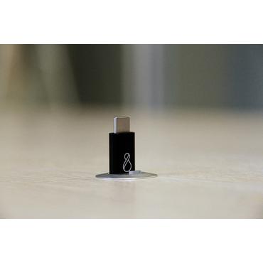 Ochno Pull-Out Socket w LED button aluminium