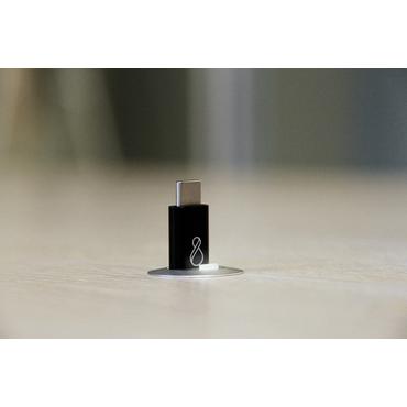 Ochno Pull-Out Socket w LED button aluminium