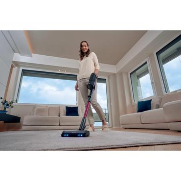 Hoover HF610HX 011 Stick vakuum Batteri Dry EPA Poseløs 0,7 L 650 W Magenta 4 At