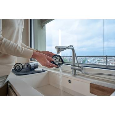 Hoover HF610HX 011 Stick vakuum Batteri Dry EPA Poseløs 0,7 L 650 W Magenta 4 At