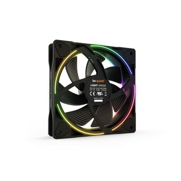be quiet! Light Wings | 120mm PWM Triple Pack Computerkabinet Ventilator 12 cm Sort 3 stk