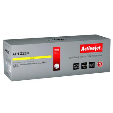 Activejet ATH-212N (erstatning HP 131A CF212A, Canon CRG-731Y; Supreme; 1800 sider; gul)