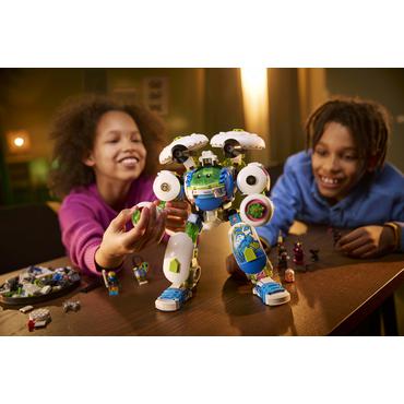 Mateo and Z-Blob the Kni ght Battle Mech