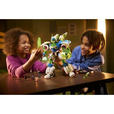 Mateo and Z-Blob the Kni ght Battle Mech