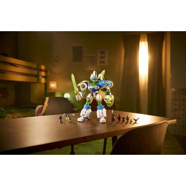 Mateo and Z-Blob the Kni ght Battle Mech