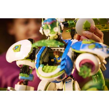 Mateo and Z-Blob the Kni ght Battle Mech