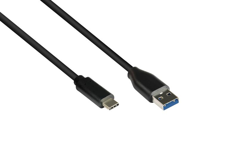Good Connections USB-kabel - 3 m - USB A - USB C - USB 3.2 Gen 1 - 5 Mbit/s