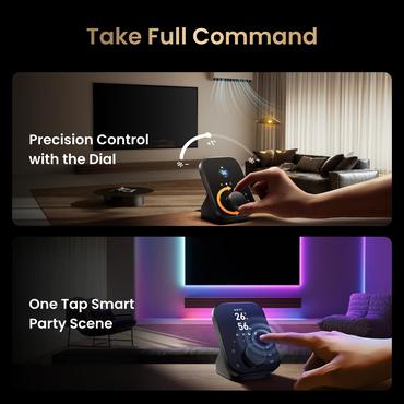 SwitchBot Hub 3 smart home-sender Tr&aring;dl&oslash;s V&aelig;gmonteret IR tr&aring;dl&oslash;s