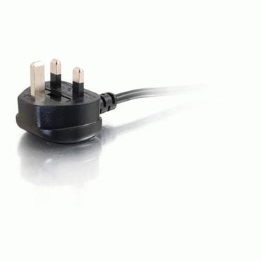 C2G Universal Power Cord - strömkabel - BS 1363 till power IEC 60320 C13 - 3 m