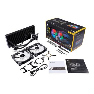CORSAIR Hydro Series H115i RGB Platinum processors flydende kølesystem