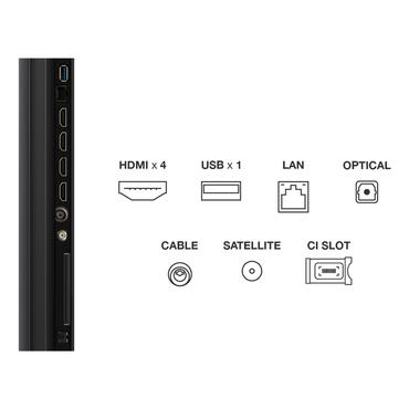 TCL Q6C 55Q6C TV 139,7 cm (55") 4K Ultra HD Smart TV Wi-Fi Metallic