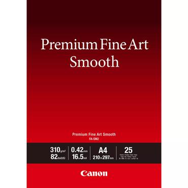 Canon Premium Fine Art FA-SM2 - fotopapir - glat - 25 ark - A4 - 310 g/m²