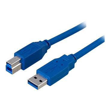 DELTACO USB Type A 3.0 til USB Type B - 2 m