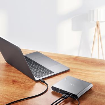 2-Port USB-C 4K DisplayPort KVM Dock Switch