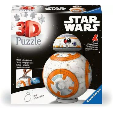 Ravensburger 3D Puzzle: Star Wars BB-8 3D puslespil 99 stk Fjernsyn/film
