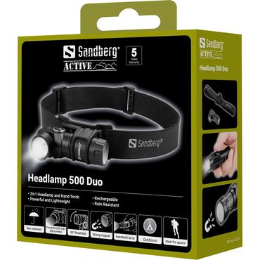 Sandberg Headlamp 500 Duo