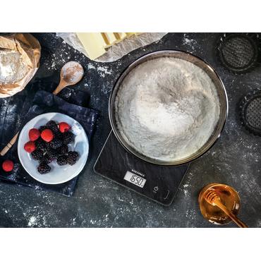 Soehnle Page Compact 300 Sort Bordplade Rektandel Elektronisk køkkenvægt