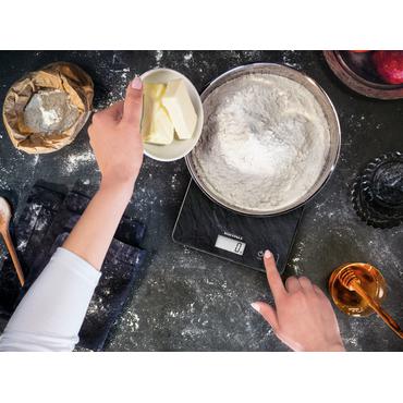 Soehnle Page Compact 300 Sort Bordplade Rektandel Elektronisk køkkenvægt