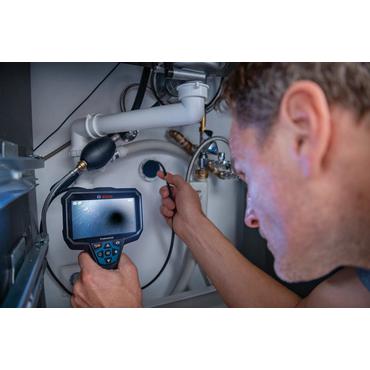 warehouse linden----Inspektionskamera GIC 12V-5-27 C Professional, 12Volt (blau/schwarz, ohne Akku und Ladeger&auml;t, Batteriebetrieb)