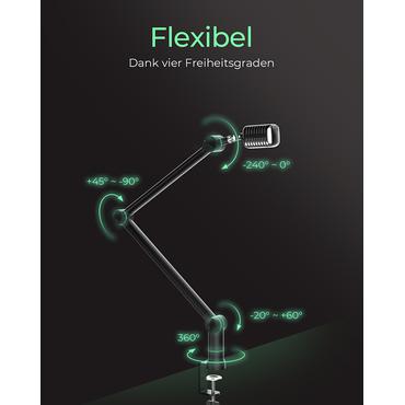 ICY BOX IB-MAG103B-T Boom-arm Sort