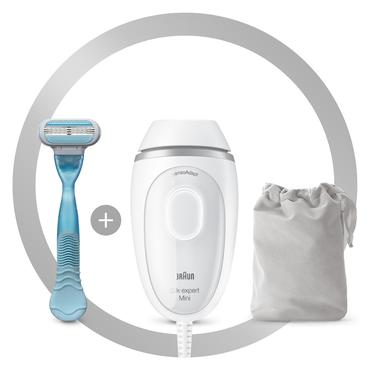 Braun Silk-expert Mini PL1124 Intenst pulserende lys (IPL) Hvid
