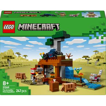 LEGO Minecraft 21269 Wyprawa do pancernikowej kopalni