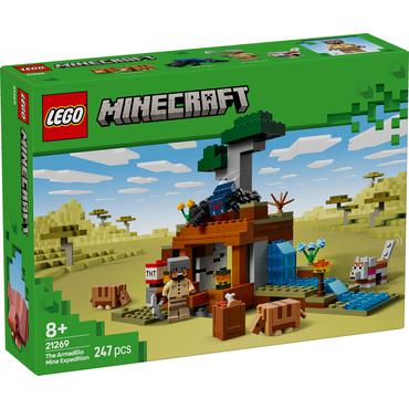 LEGO Minecraft 21269 Wyprawa do pancernikowej kopalni